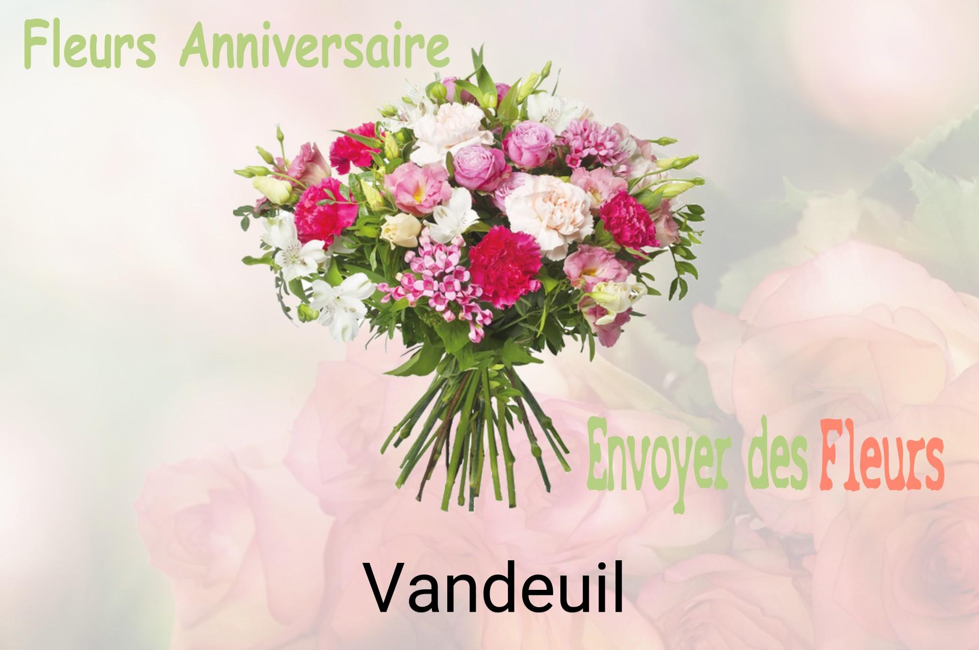 Bouquet de fleurs d’anniversaire livré à Vandeuil